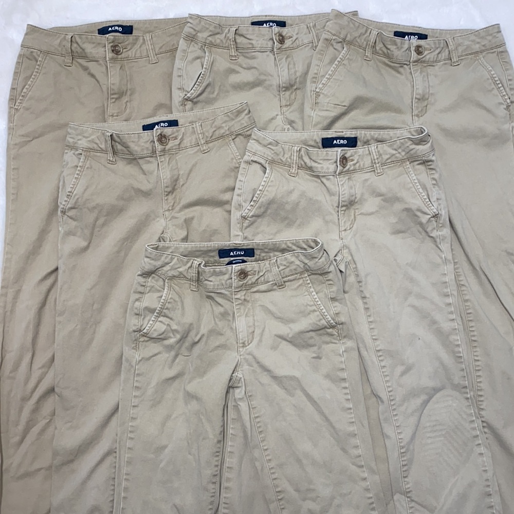 AERO Classic Khaki Uniform Bundle Size 000 Reg